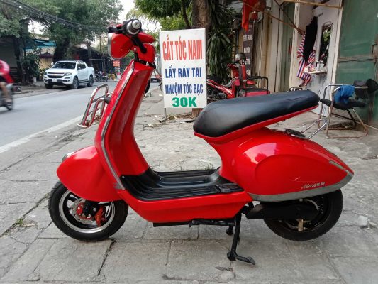 xe máy điện Milan Milan Aima đỏ cũ giá rẻ